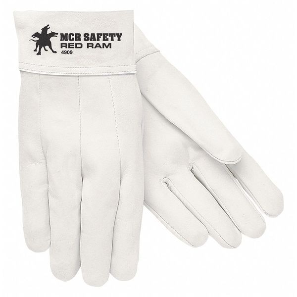 Mcr Safety MIG/TIG Welding Gloves, Goatskin Palm, 11, 12PK 4911