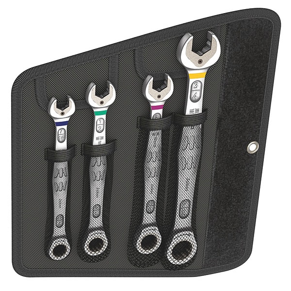 Wera Ratcheting Wrench Set, Combination 05073295001 Zoro