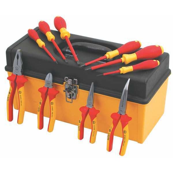 Wiha Insulated Tool Set, 10 pc. 32892 | Zoro
