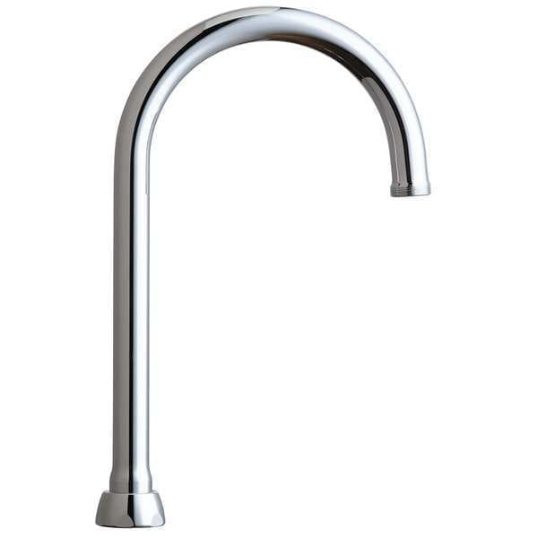 Chicago Faucets GN2AJKABCP 58.27 Gooseneck Spout, Brass