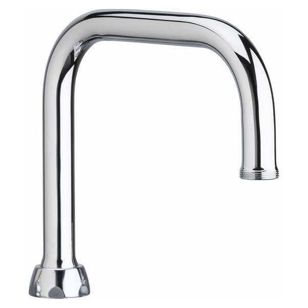 Chicago Faucet Double Bend Spout, Brass DB6AJKABCP Zoro