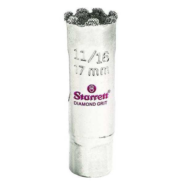 Starrett 11/16" Diamond Grit Hole Saw KD1016N Zoro