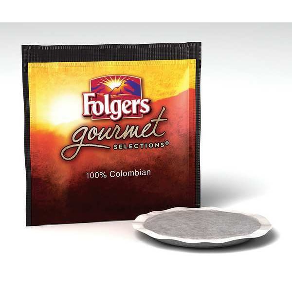 Folgers Colombian Coffee Pods, PK18 2550063100 Zoro