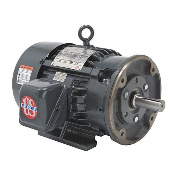 U.S. Motors 60 hp HP, 364TS Frame, 230V, 460V Voltage, 3570 RPM