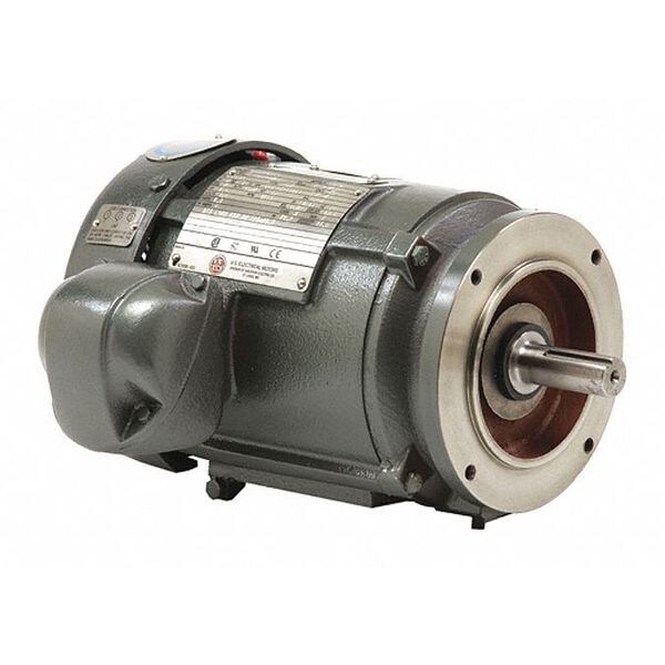 U.S. Motors 3 hp HP, 182TC Frame, 460V Voltage, 1770 RPM Nameplate