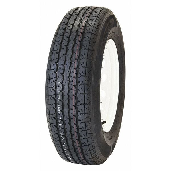 Marastar LRC, Trailer Tire Asembly, Mnted Wht, 5 Lug 80502 Zoro