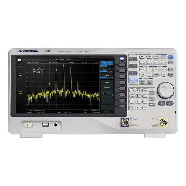 B&K Precision Spectrum Analyzer, AC Adapter, LCD 2683 Zoro