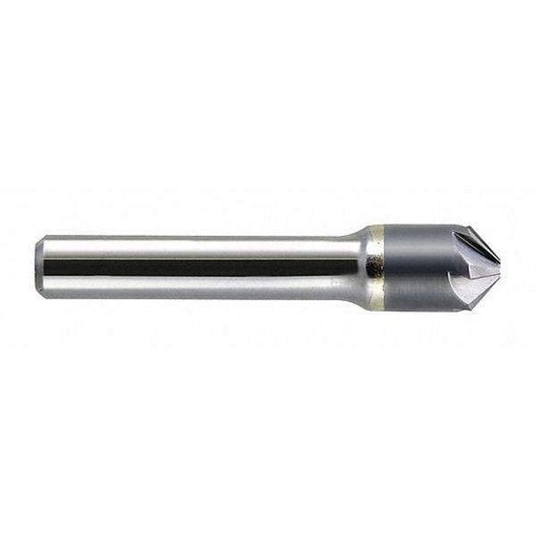 Melin Tool Co Carbide Countersink, 90 deg., 1/4", Number of Flutes 6