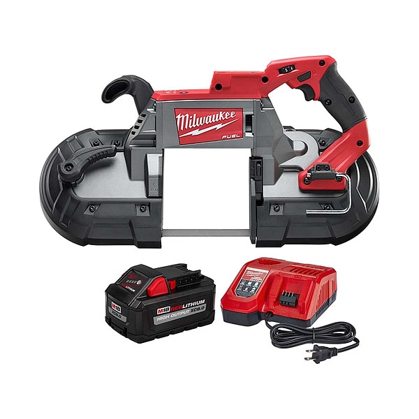 Milwaukee Tool Band Saw and Battery Kit 272920, 48591880 Zoro