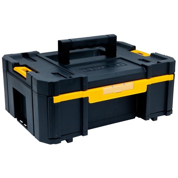 Dewalt TSTAK III Single Deep Drawer, Plastic, Black/Yellow, 17 in
