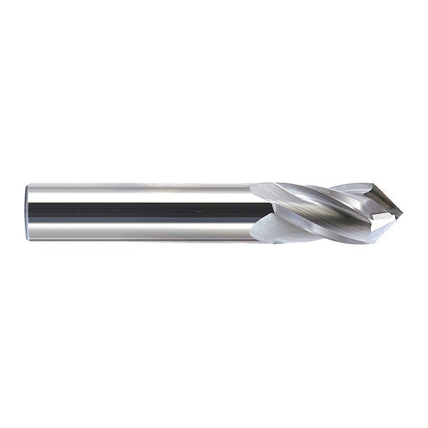 Melin Tool Co Carbide Drill Mill 90Deg 5/8X1-1/4, Number of Flutes: 4 CCMG-2020-DP-ALTIN