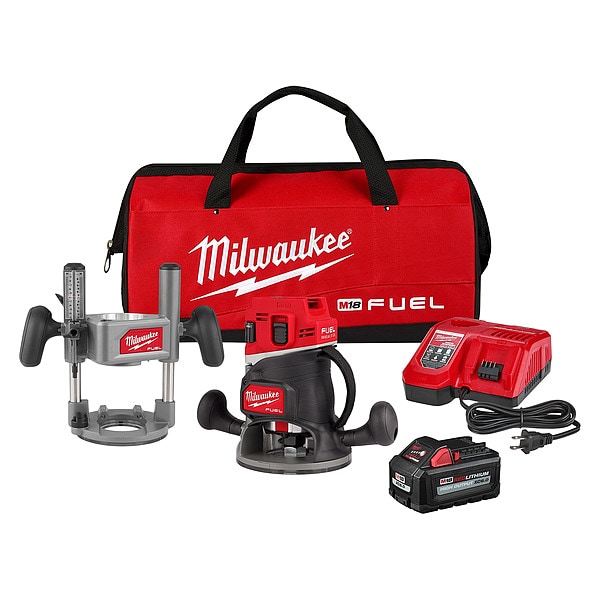 Milwaukee Tool M18 FUEL 1/2 in. Router Kit 283821 Zoro
