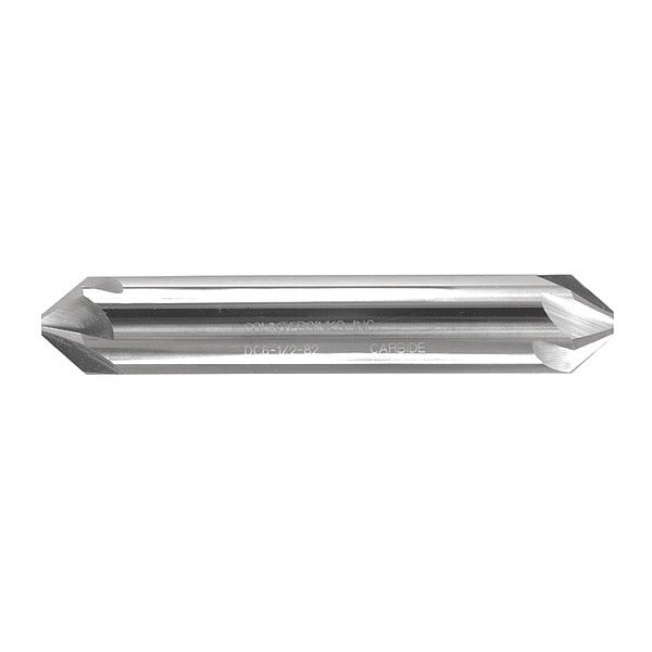 Melin Tool Co Carbide De Countersink 90Deg 5/16", Number of Flutes: 6 DC6-5/16-90