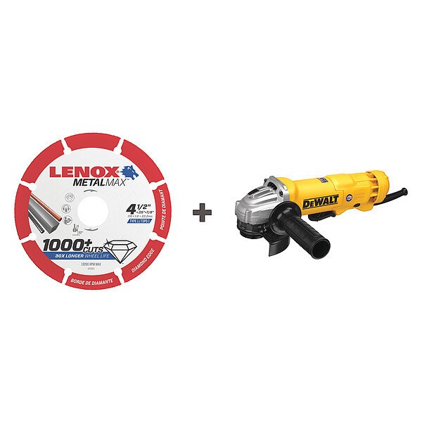 Lenox Abrasive CutOff Wheel, Type 1 1972921/ DWE402 Zoro