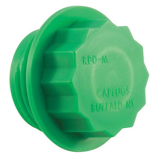 Caplugs Plug, Threaded, ISO Metric, 14x1.5", PK1000 99191246 Zoro