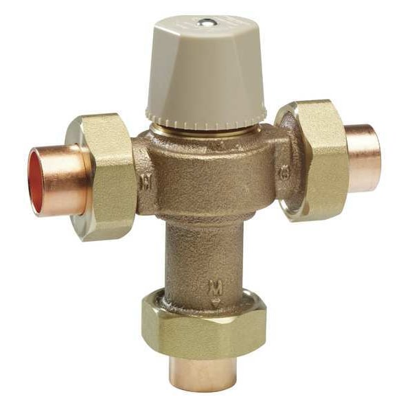 Watts Thermostatic Mixing Valve, 1 in. LFMMVM1US Zoro