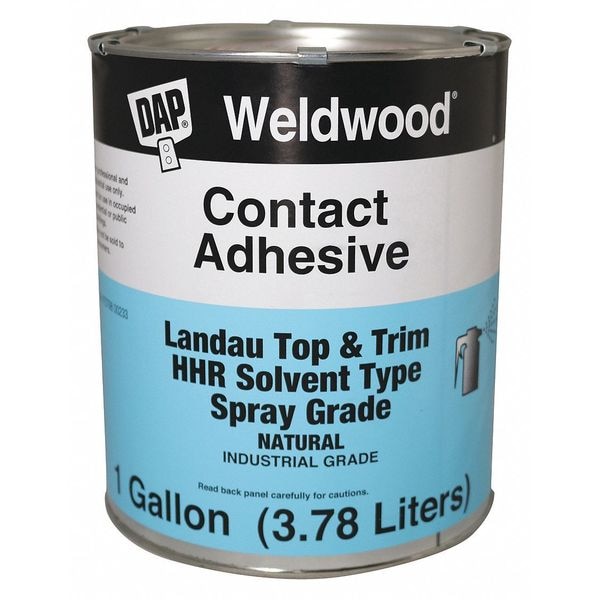 Dap Spray Adhesive, Weldwood Landau Top and Trim Series, Clear, 1 gal 233