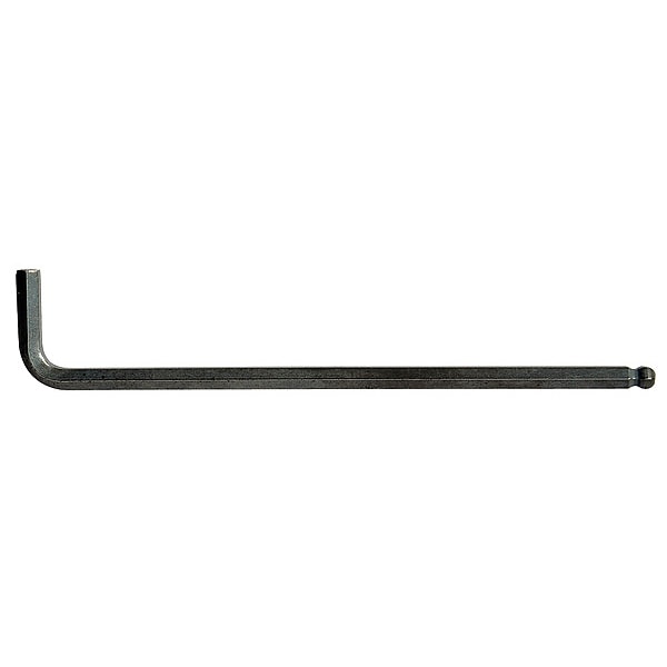 Eklind Metric Plain Ball Hex Key, 2.5 mm Tip Size, 4 21/64 in Long, 11/16 in Short 19705