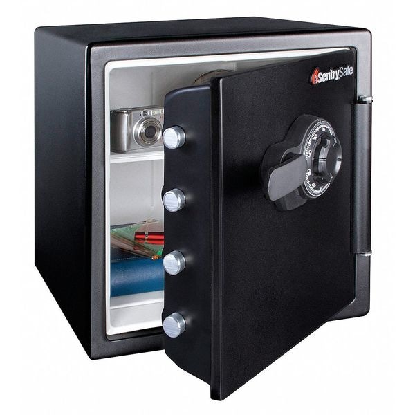 Sentry Safe Fire Rated Security Safe, 1.23 cu ft, 90 lbs, 1 hr. Fire