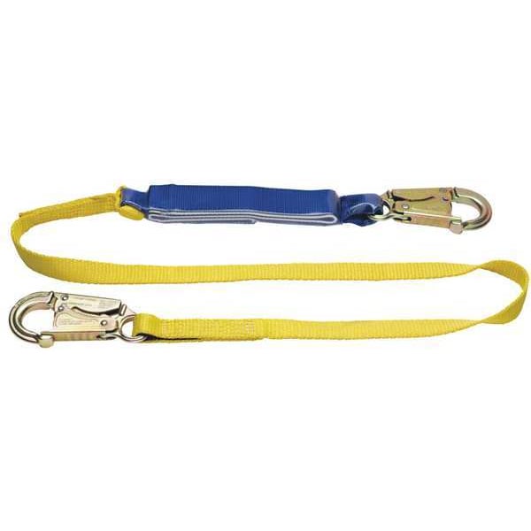 Werner Decoil Lanyard Dcell Shock Pack, 1i 6ft C311100