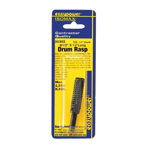 Eazypower Drum Rasp, 1/2 in., 1 pcs. 30302 | Zoro