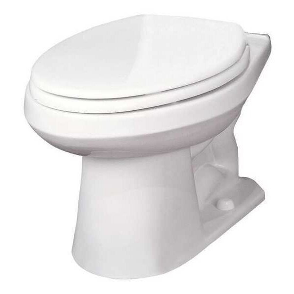 Gerber Toilet Bowl, 1.28 gpf, Gravity Fed, Floor Mount, Elongated, White AV21862 Zoro