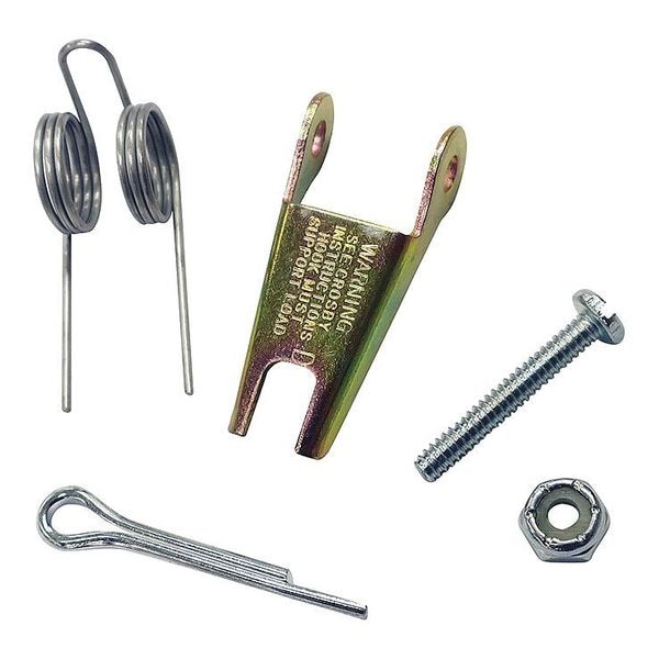 Crosby Latch Kit, Steel, 1-15/32 in., 1/2 in. 1096325 | Zoro