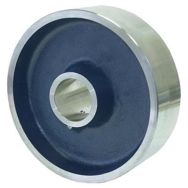 Zoro Select Caster Wheel, Forged Steel, 6 in., 5000 lb. FSR