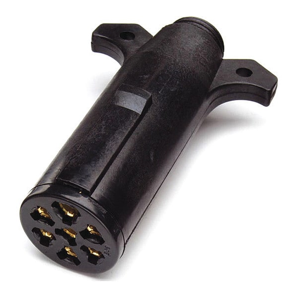 Grote Trailer Plug, Poly Glass, 7Pole 822140 Zoro