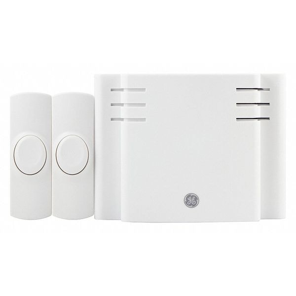 Ge Door Chime, Wireless, 8 Melody, 2 Button 19297 - main