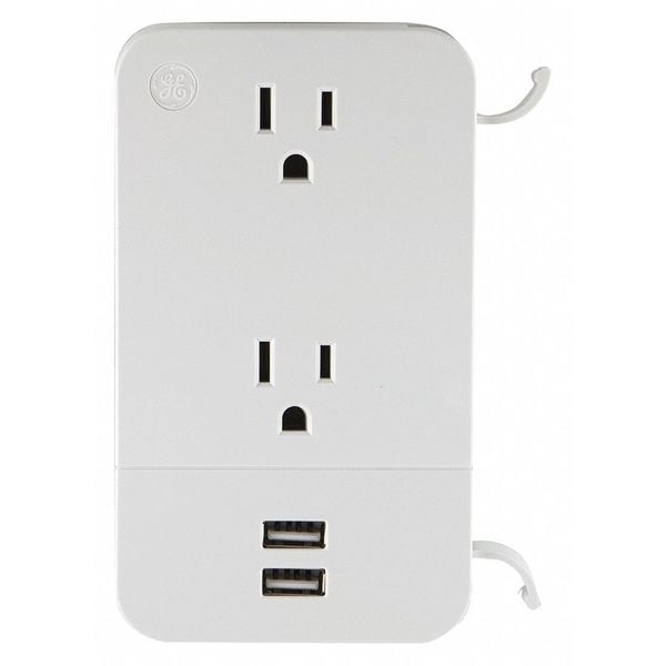 Ge Charging Station, 2-Outlet, with USB 31705