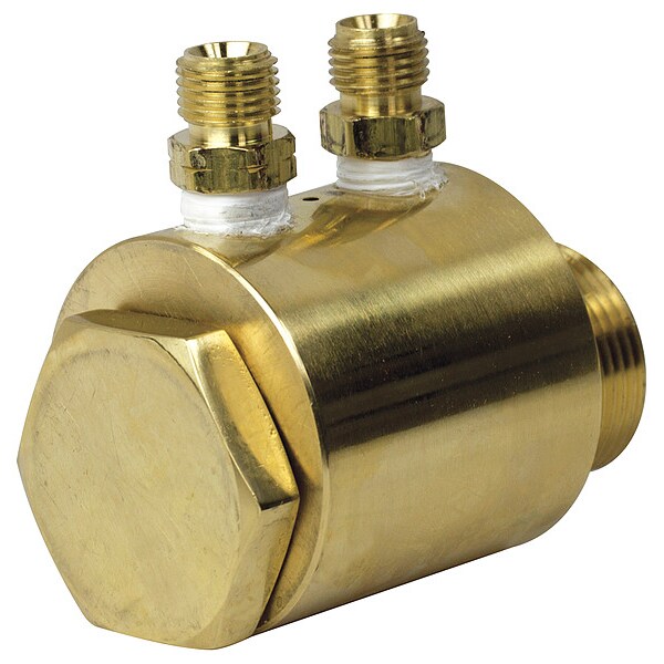 thumbnail image 2 of Pressure Washer Reel Coxreels 3/8\" NPT Swivel Replacement - Brass With Nitrile Seal Pressure Hose Reel 2 of 14