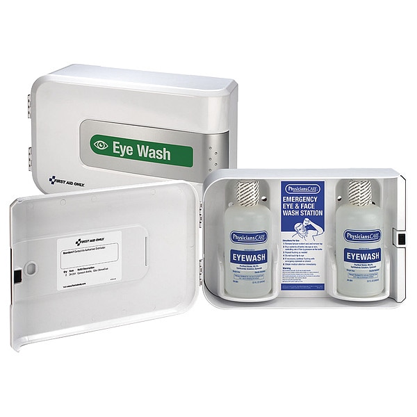First Aid Only Eye Wash Station, 32 oz. Bottle 91101 Zoro