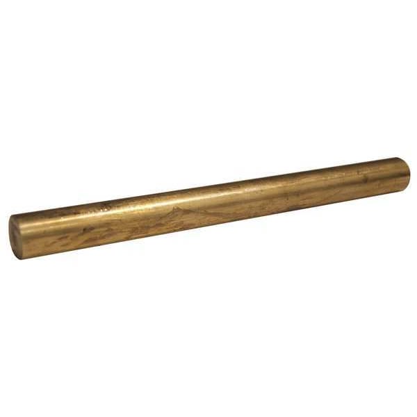 Zoro Select Rod, Brass, 360, 1 1/2 Dia x 1 Ft L 60R1.5-12