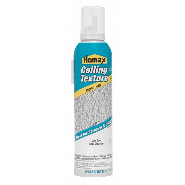 Homax Acoustical Ceiling Tile Spray Paint, White, 12 oz 4095 Zoro
