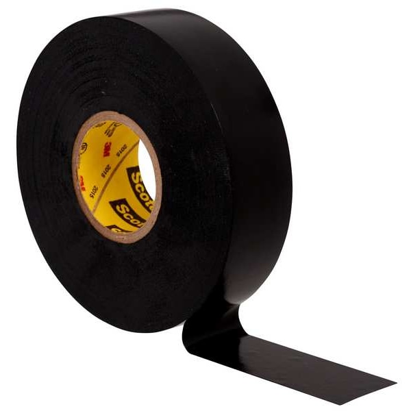 Scotch Super 88 Vinyl Electrical Tape, Black