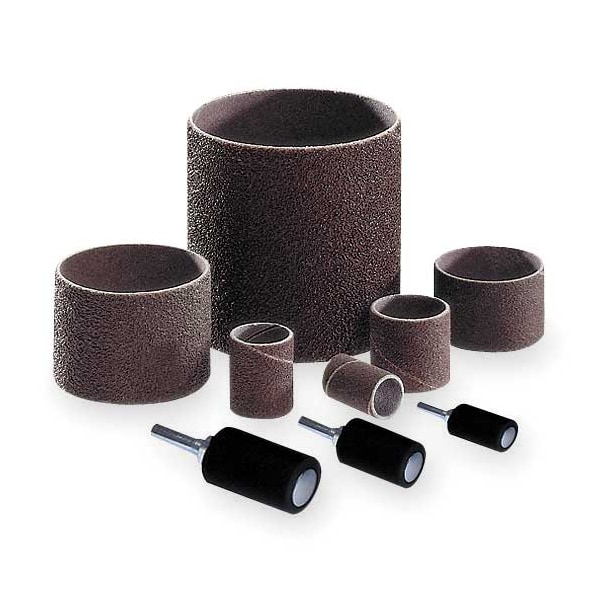 Merit Abrasive Spiral Band Kit, AlOx, (6) Sizes 08834191461 Zoro