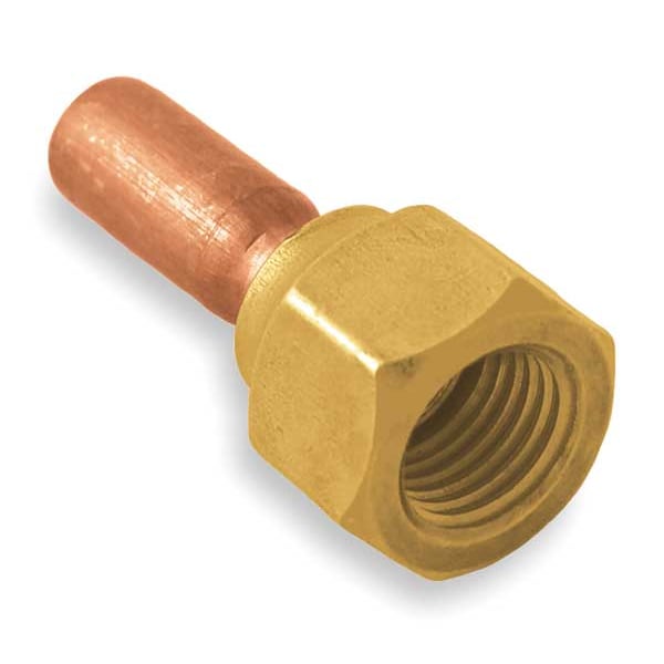 Jb Industries Swivel FE Flare X Solder Adapter, PK2 A32704