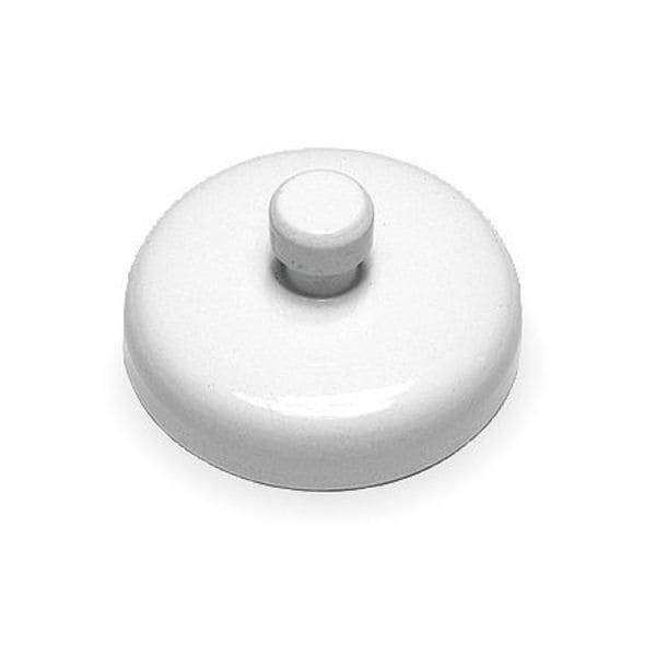 Zoro Select Magnetic Base, Post Hook, White, 14 Lb 3DXZ1