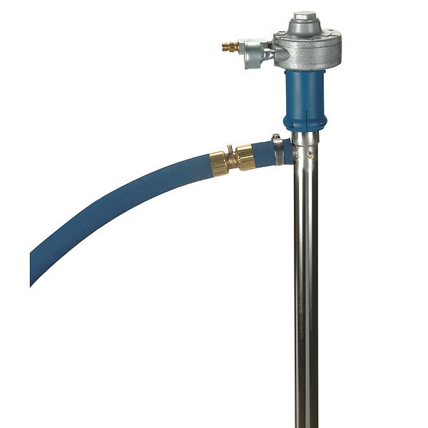 Finish Thompson Drum Pump, 3/4 HP, Suction Tube 40 L, 7 GPM DTTS016 Zoro