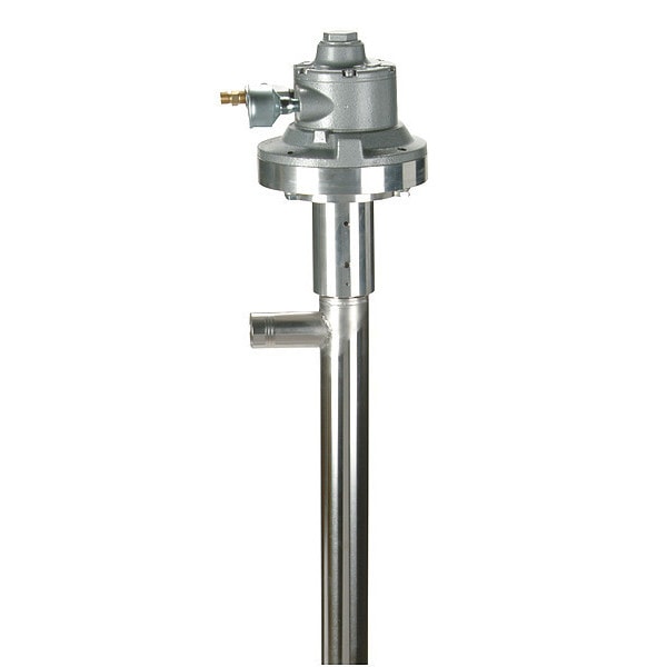 Finish Thompson Drum Pump, 2 HP, Suction Tube 40 L, 6 GPM DBTS038 Zoro