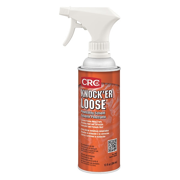 Crc Solvent, Knock'er Loose, 13 oz Spray Bottle, 32 to 300