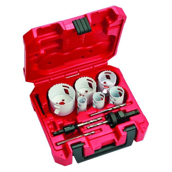 MILWAUKEE HOLE DOZER Electricians Hole Saw Kit - 10PC (49-22-4095