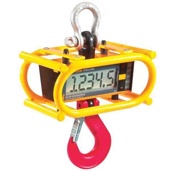 Ron Crane Scales Crane Dynamometer, 18.7 In. H, Aluminum RON 3050 CW10