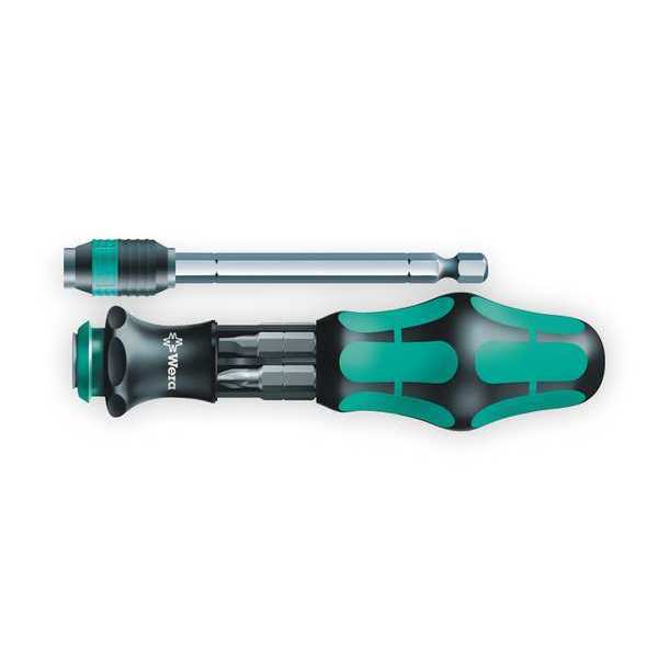 Wera Phillips, Slotted Bit 6 in, Drive Size: 1/4 in , Num. of pieces:8 05360165001