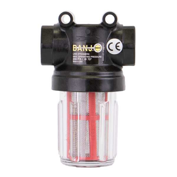 Banjo TLine Strainer, 1/2", 595 Microns LSTM05030C Zoro