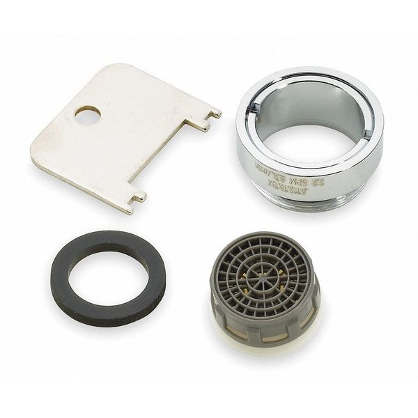 Sloan ETF1024A 24.59 Aerator, Vandal Resistant, Male, 2.2 GPM