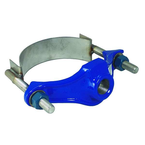 Smith-Blair Saddle Clamp, 2 In, Outlet Pipe 1 1/2 In 31500025612000