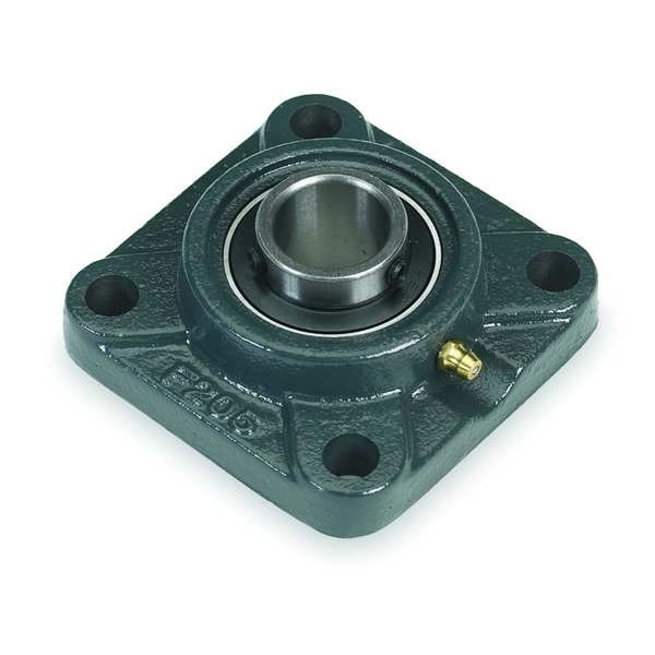 Dayton Flange Bearing, 4-Bolt, Ball, 1-1/2
