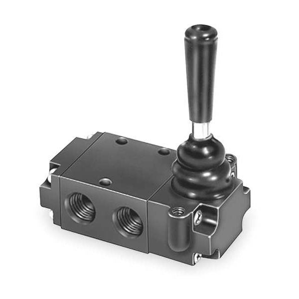 Parker Manual Air Control Valve, 3Way, 1/4In NPT 523831000 Zoro